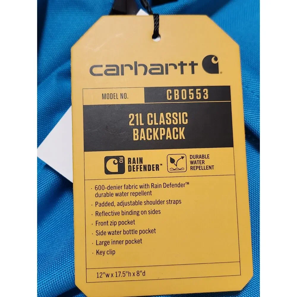Carhartt Blue 21L Rain Defender Classic Backpack
